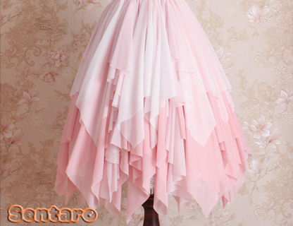 Sentaro - Little Whispers of Love - Multiple Colors Irregular Hem Lolita JSK