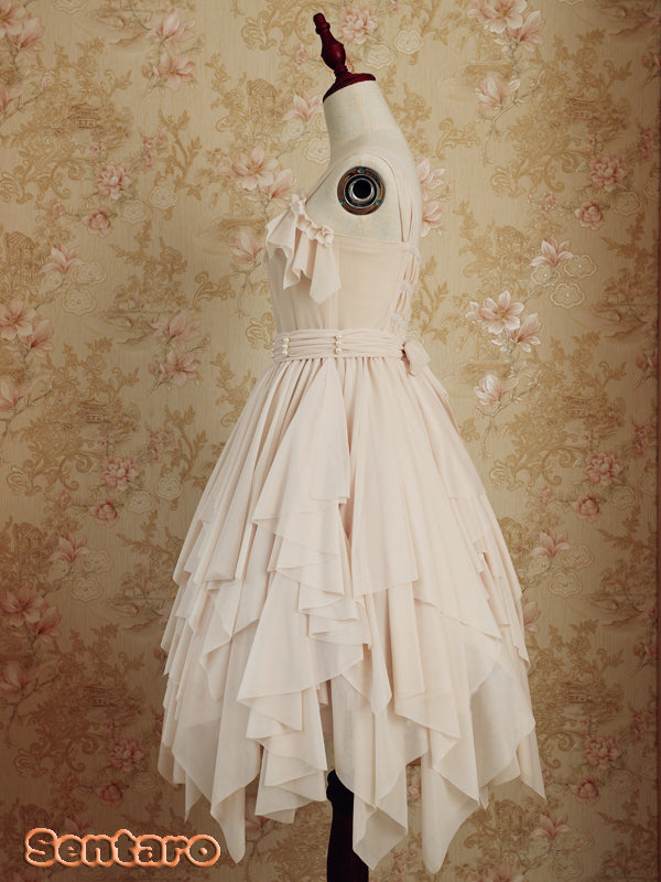 Sentaro - Little Whispers of Love - Multiple Colors Irregular Hem Lolita JSK