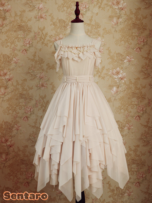 Sentaro - Little Whispers of Love - Multiple Colors Irregular Hem Lolita JSK