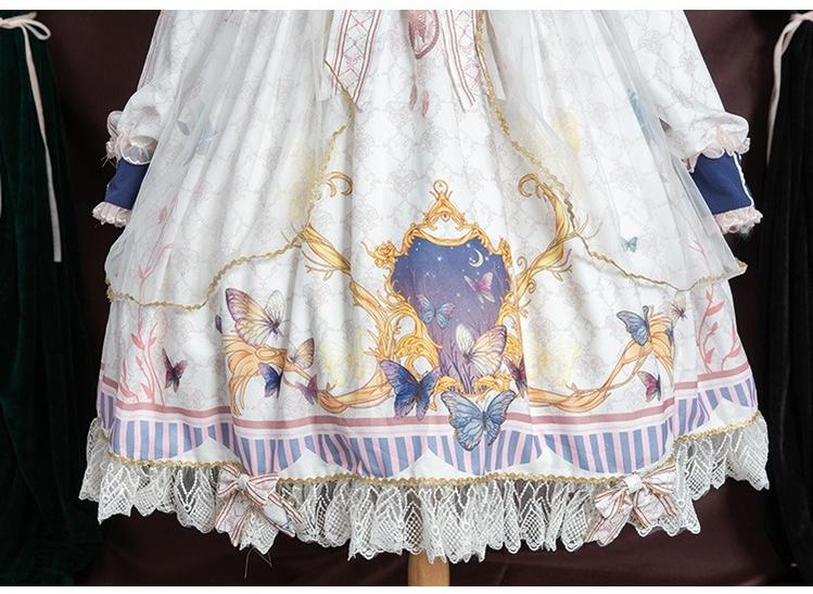 OCELOT - Classic Lolita OP Sailor Collar Elegant Lolita Dress