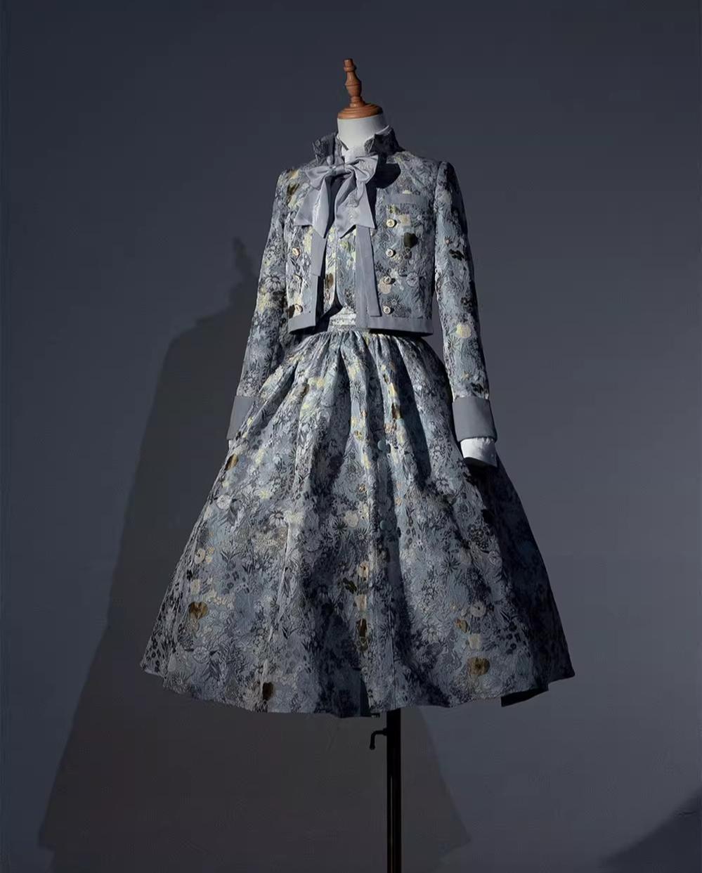 ZJstory - Gilded Years 4.0 - Retro Lolita Dress Suit Elegant Lolita Coat Set