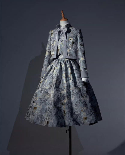 ZJstory - Gilded Years 4.0 - Retro Lolita Dress Suit Elegant Lolita Coat Set