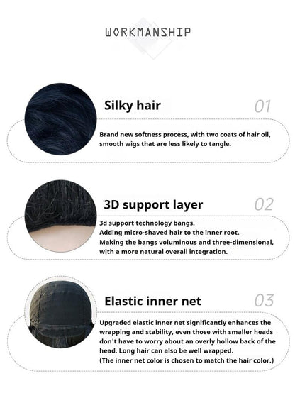 Alicegarden - Ouji Lolita Wig Short Curly Male Lolita Wig