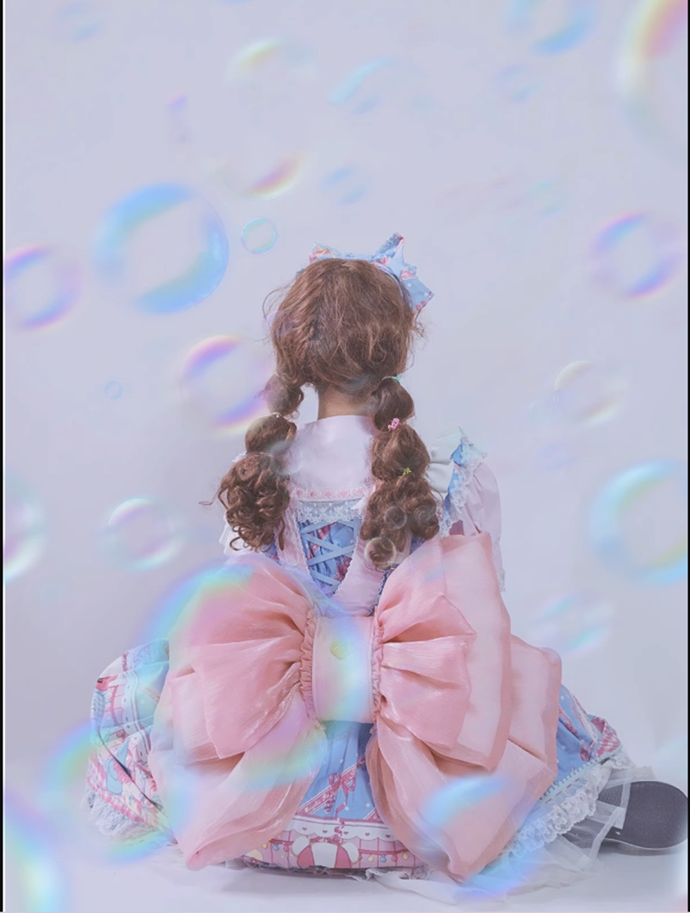 Boguta - Satin Butterfly Bow Bag Versatile Elegance Lolita Bag