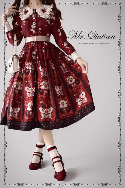 MR.Qiutian - Velia - Elegent Lolita Shoes CLA Thick Heel Shoes