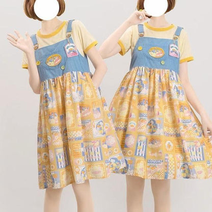 Miss Point - Daisy Lemon - Kawaii Lolita Lemon Print JSK Customized