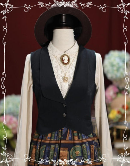 Tiny Garden - Old Love Songs - Lolita Elegant Vintage SK and Waistcoat