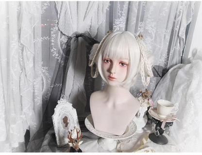 Pippi Palace - Elegant Off-White Short Lolita Wig