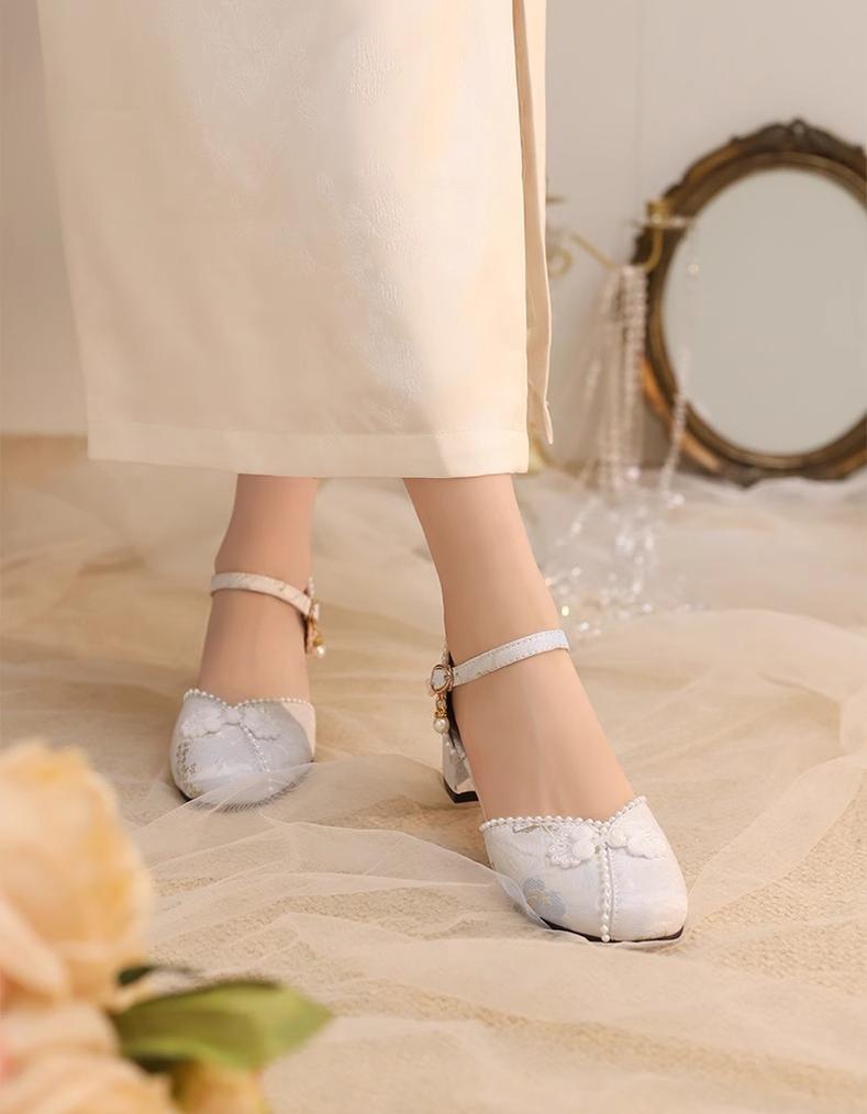 Yana - Heart Jade Yana - Qi Lolita Shoes Chunky Heels