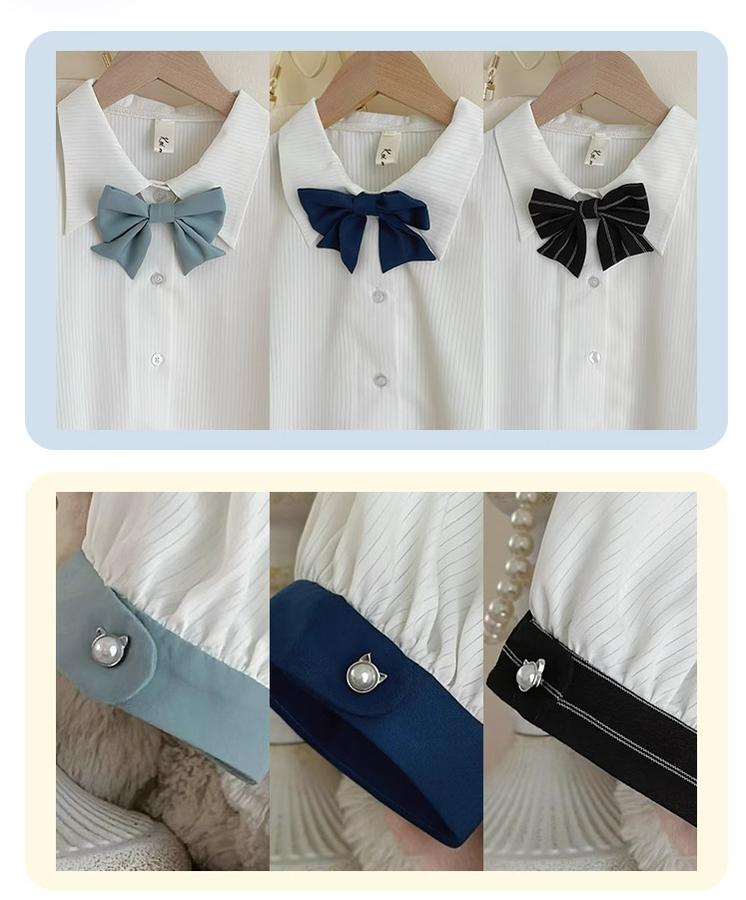 Forest Fluorescent Carps - Small Animal Team - Ouji Lolita Suit Male Lolita Shirt Shorts