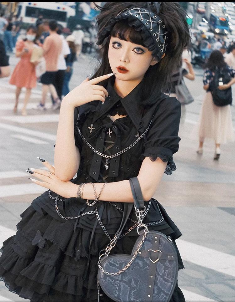 OCELOT - Contract Cross - Gothic and Elegant Lolita JSK