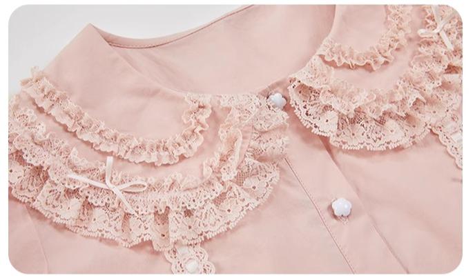 Summer Fairy - Cloud Dream - Sweet Lolita Shirt Peter Pan Collar Innerwear