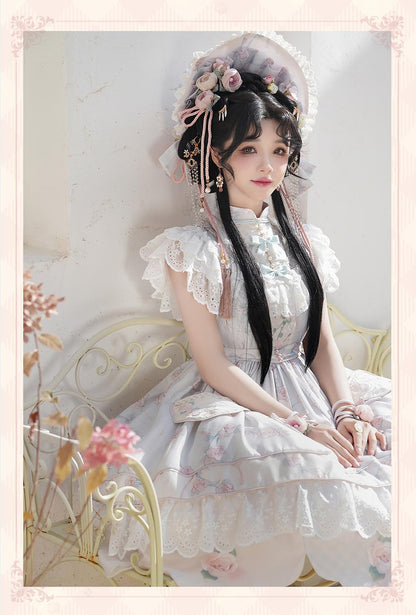 Bramble Rose - Exquisite Luo Shen - Qi Lolita OP Dress Chinese Style Lolita JSK