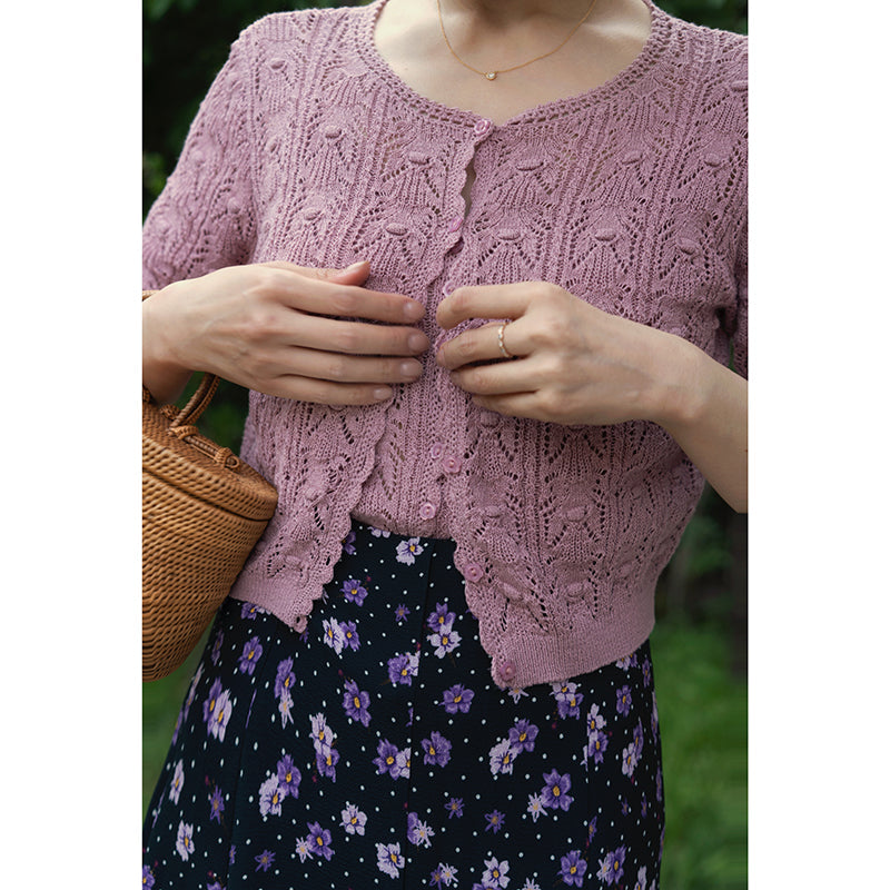 summer knit cardigan