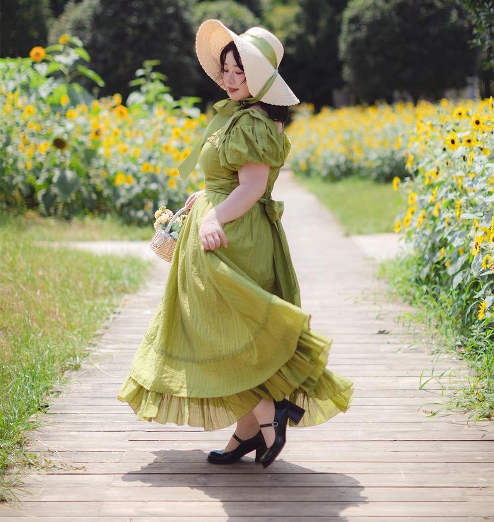 Forest Wardrobe - Forest Gallery - Country Lolita OP Dress Elegant Tencel Dress