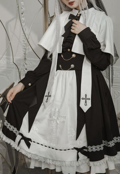 CastleToo - Holy Academy - Gothic Lolita Prince Skirt Set