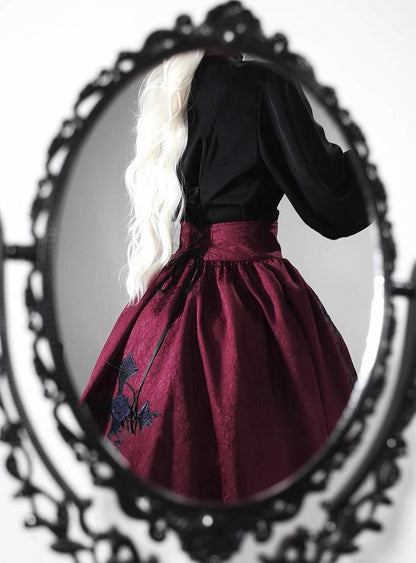 CastleToo - Evil Twins - Ouji Lolita Vest Shorts Skirt Set