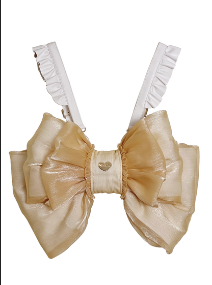 Boguta - Satin Butterfly Bow Bag Versatile Elegance Lolita Bag