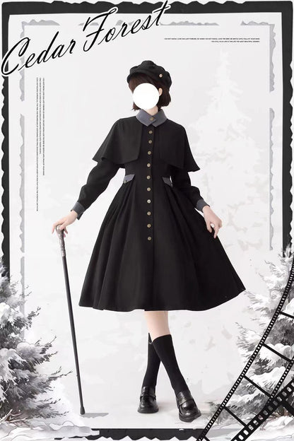 Forest Wardrobe - Elegant Lolita Dress Winter Lolita Coat Dress