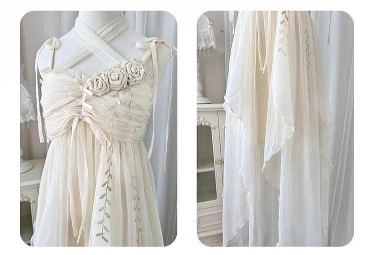 Letters from Unknown Stars - Daily Lolita JSK Dress Summer Elegant Dress