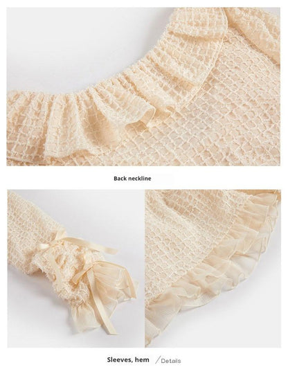 Nuit De Cellophane - A Thousand Moonfalls - Elegant Lolita JSK Dress Thin Cardigan