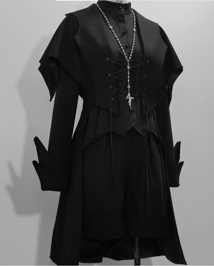 Princess Chronicles - Yan Ye - Swallowtail Ouji Lolita Long Vest