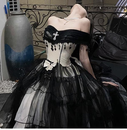 Daydream Whisper - Aphrodite - Gothic Lolita JSK Bridal Wedding Lolita Dress