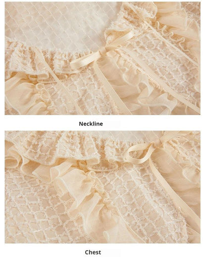 Nuit De Cellophane - A Thousand Moonfalls - Elegant Lolita JSK Dress Thin Cardigan