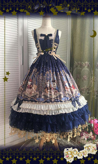 Boguta - Starry Night - 60/70/80cm A-line Lolita Petticoat