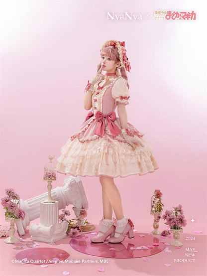 NyaNya - IP Collab Dreamy Memories Themed Lolita OP Dress