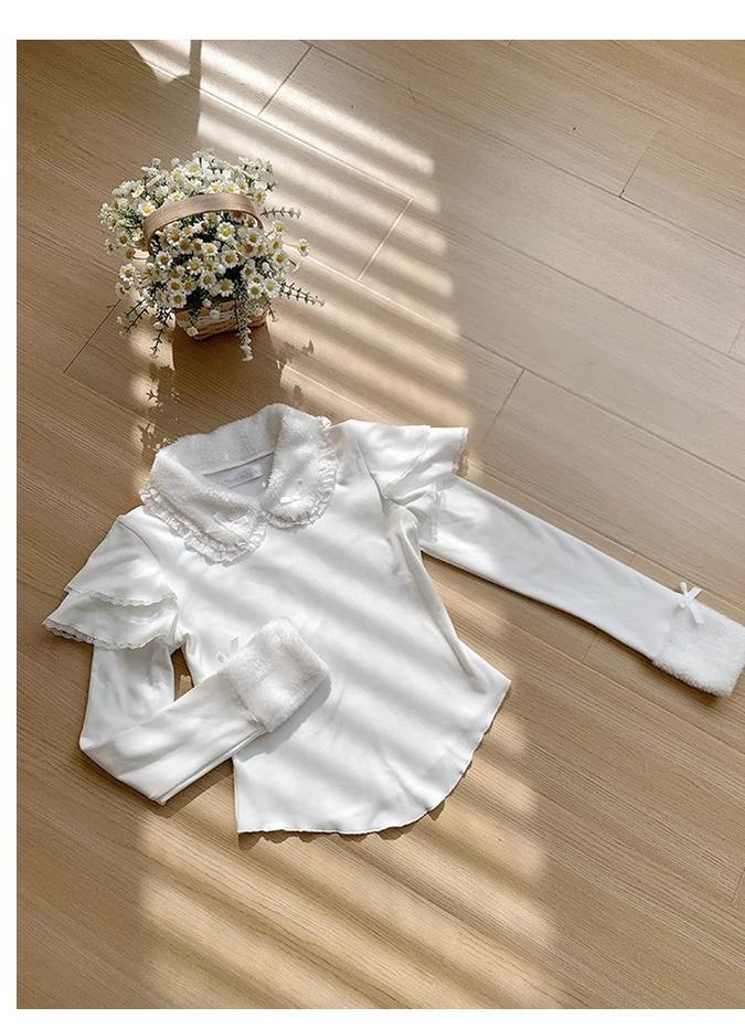 With PUJI - Sweet Lolita Innerwear Autumn and Winter Lolita Sweater