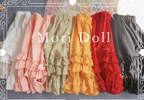 Mori Doll - Candy and Rabbit Ears - Sweet Lolita Innerwear Bloomers Multicolors