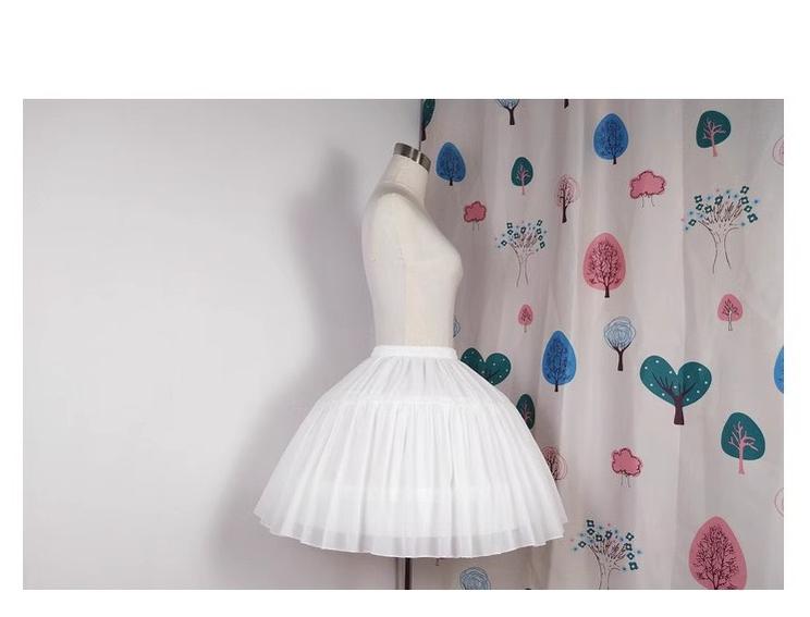 Krncrlo - Lolita Petticoat Adjustable 14M Puffy Hoop Petticoat