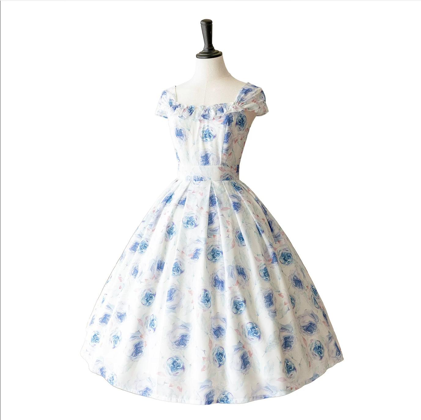 Forest Wardrobe - Forest Basket 3.0 - Vintage Lolita JSK Dress for Summer