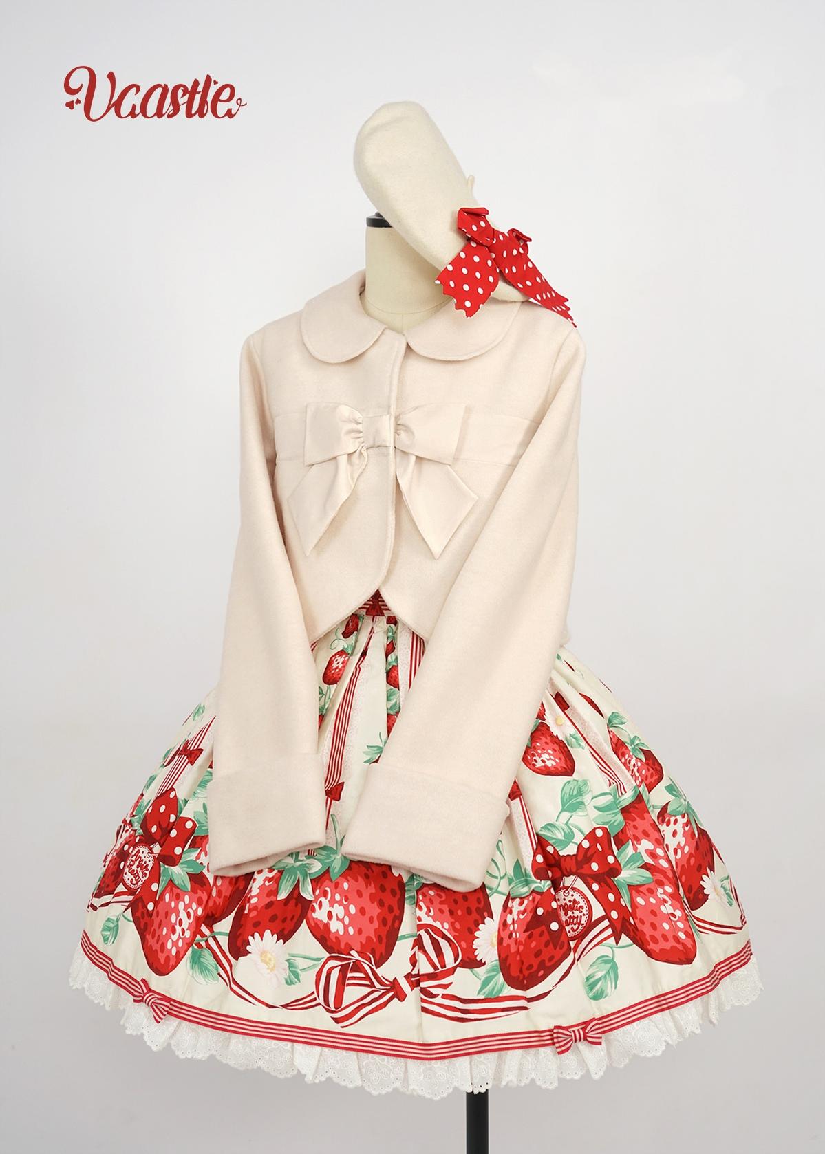 Vcastle - Winter Lolita Coat Short Wool Coat