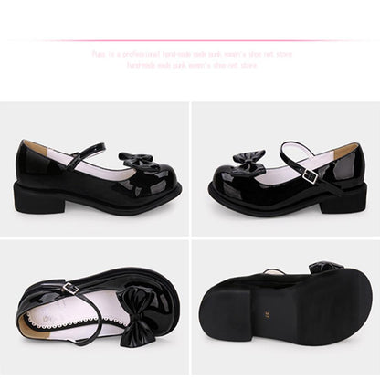 Angelic Imprint - Sweet Lolita Round-tow Lolita Shoes Multicolors