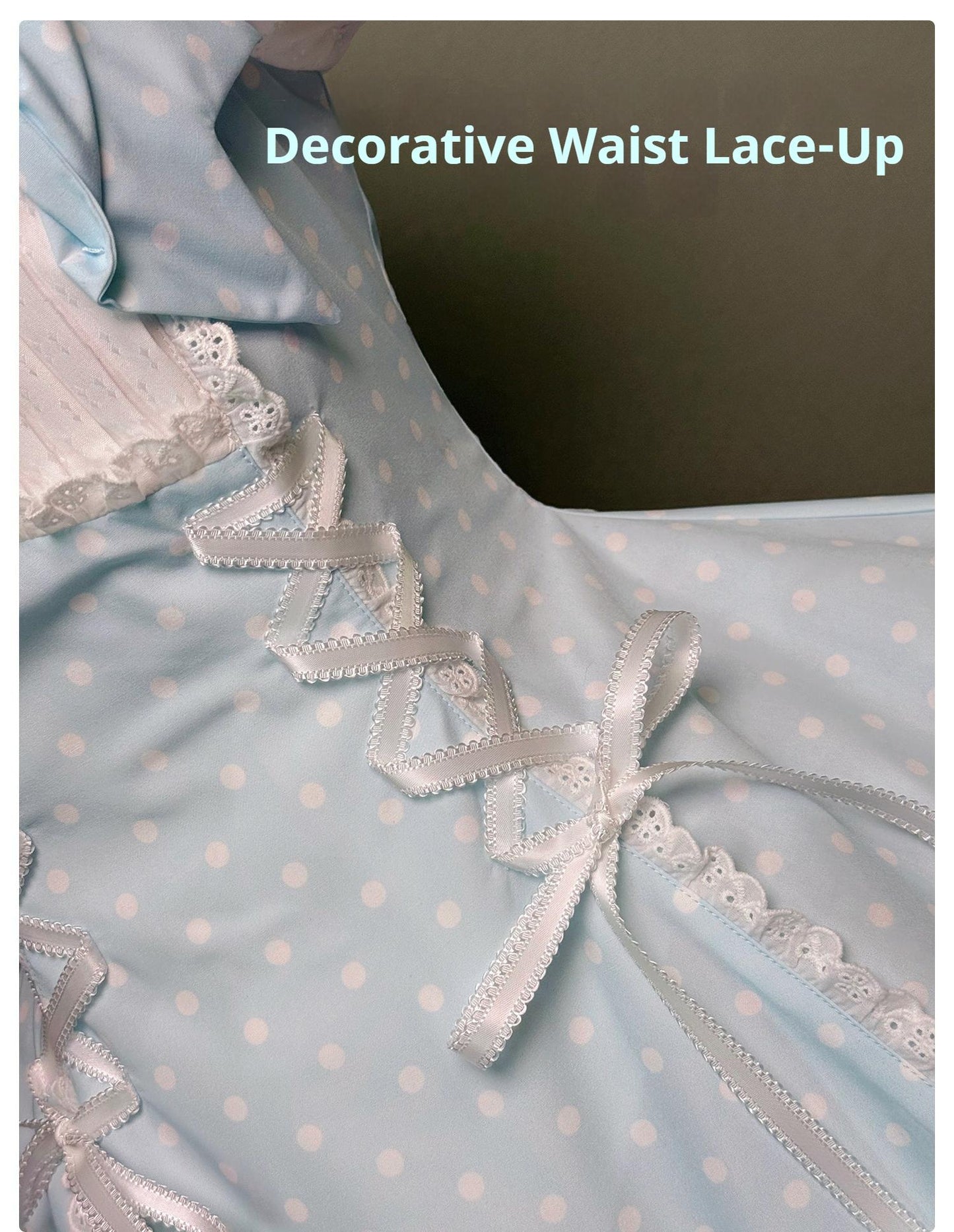 Alice Girl - Old School Polka Dots - Halter Neck Sweet Lolita OP Dress