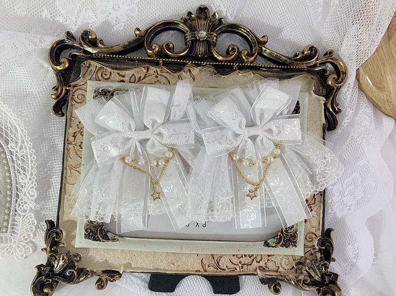 Sweet Jelly Lolita - Double Layer Lace Cuffs Elegant Lolita Gloves