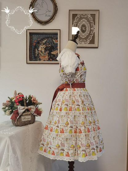 Miss Cube - Dress Up Dolls - Summer Kawaii Lolita JSK Dress Customized Size