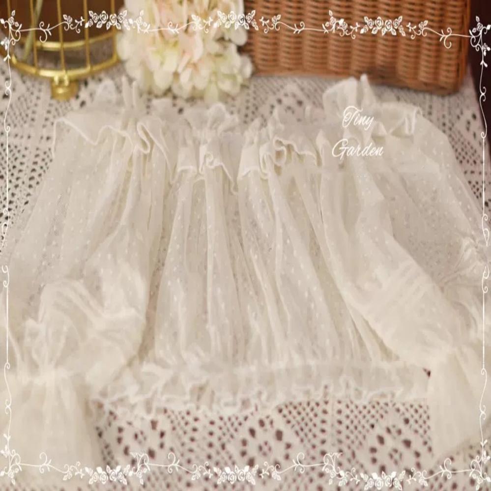 Tiny Garden - Sweet Dots Retro Lolita Summer Blouse