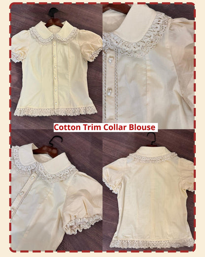 DreamWhale - Showa Dessert Showcase - Kawaii Lolita Dress Suit Pudding-Inspired JSK/Salopette