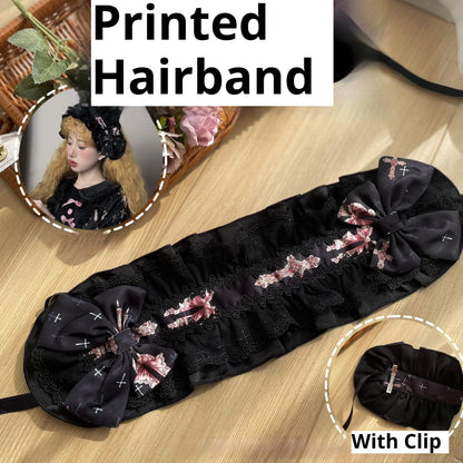 Uncle's Workshop - Missing Lamb Case - Gothic Lolita Dress Set with Sheep Prints