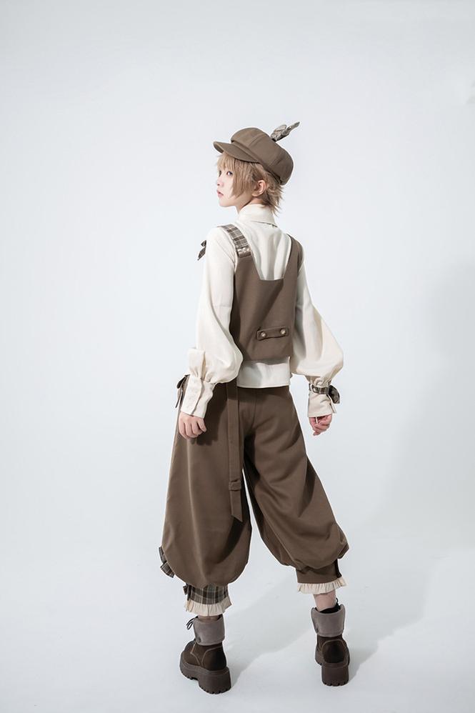 Princess Chronicles - Secret Morning Post - Coffee Retro Ouji Fshion Vest Set