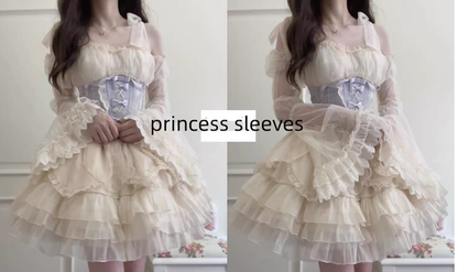 Original Design - Heart Flutter Love - Sweet Lolita Accessoriy Set and Inner Wear Multicolors