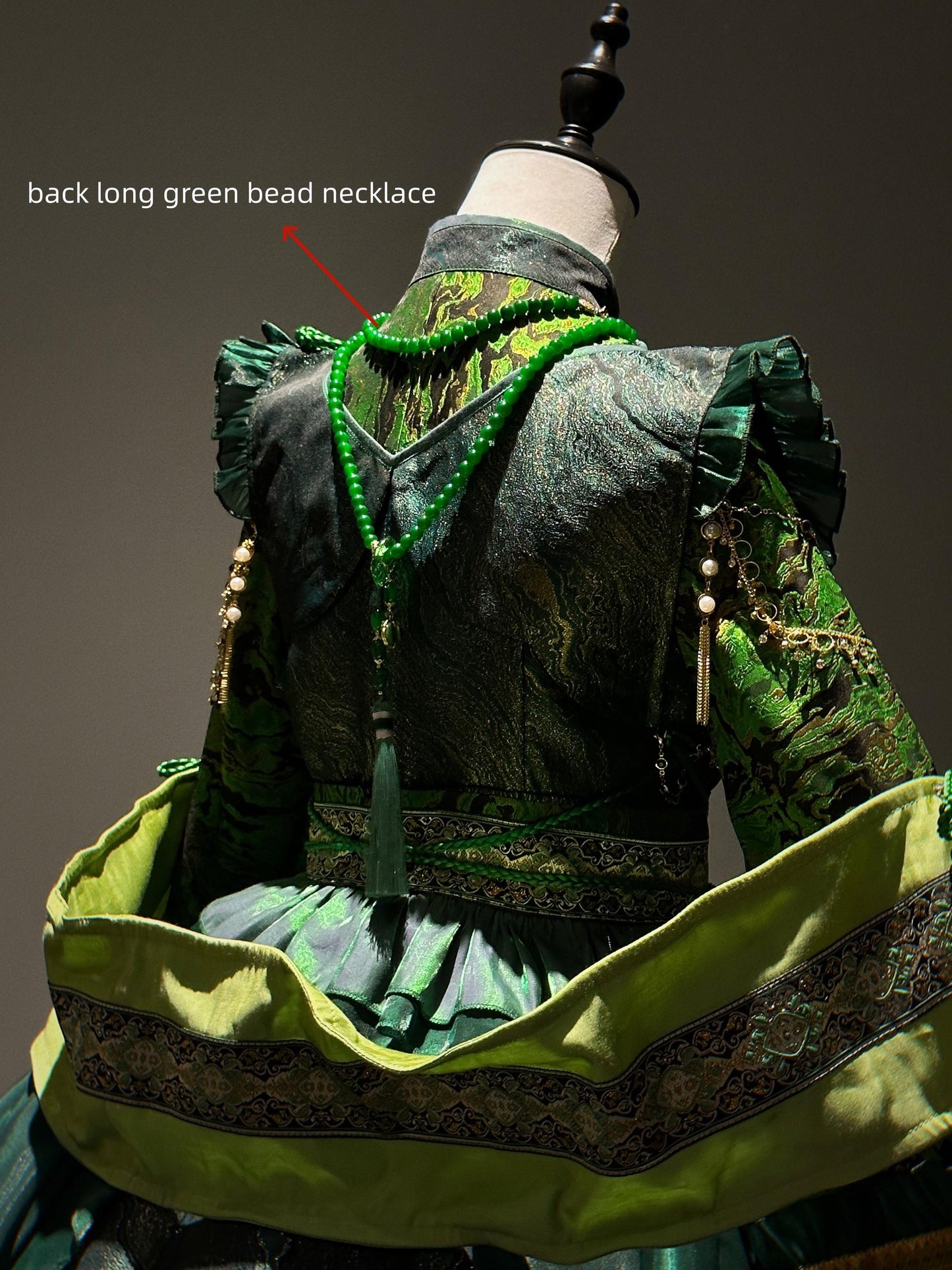 Your Highness - Baimu Ji - Gothic Lolita Dress Chinese Style OP with Terror Element