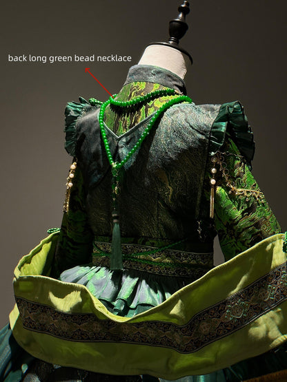 Your Highness - Baimu Ji - Gothic Lolita Dress Chinese Style OP with Terror Element