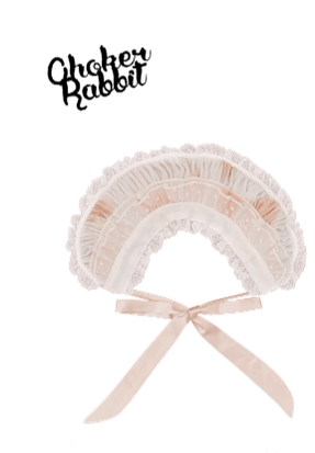 Choker Rabbit - Tabby Cat - Kawaii Lolita Accessory Cat Ear Headband Accessories