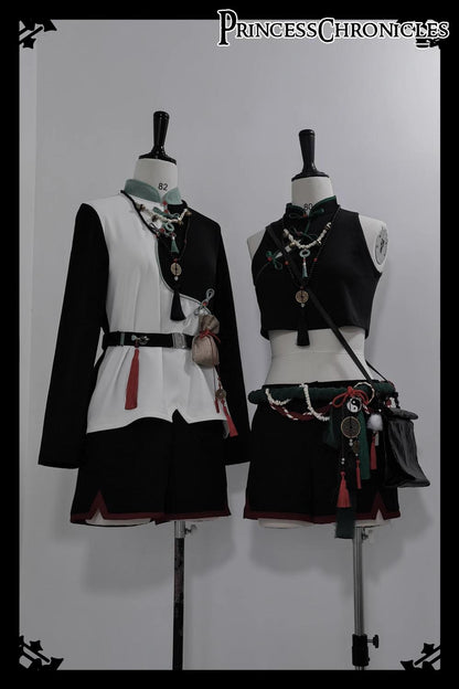 Princess Chronicles - Bamboo Panda - Han Lolita Shirt Full Set Chinese Style Unisex Set
