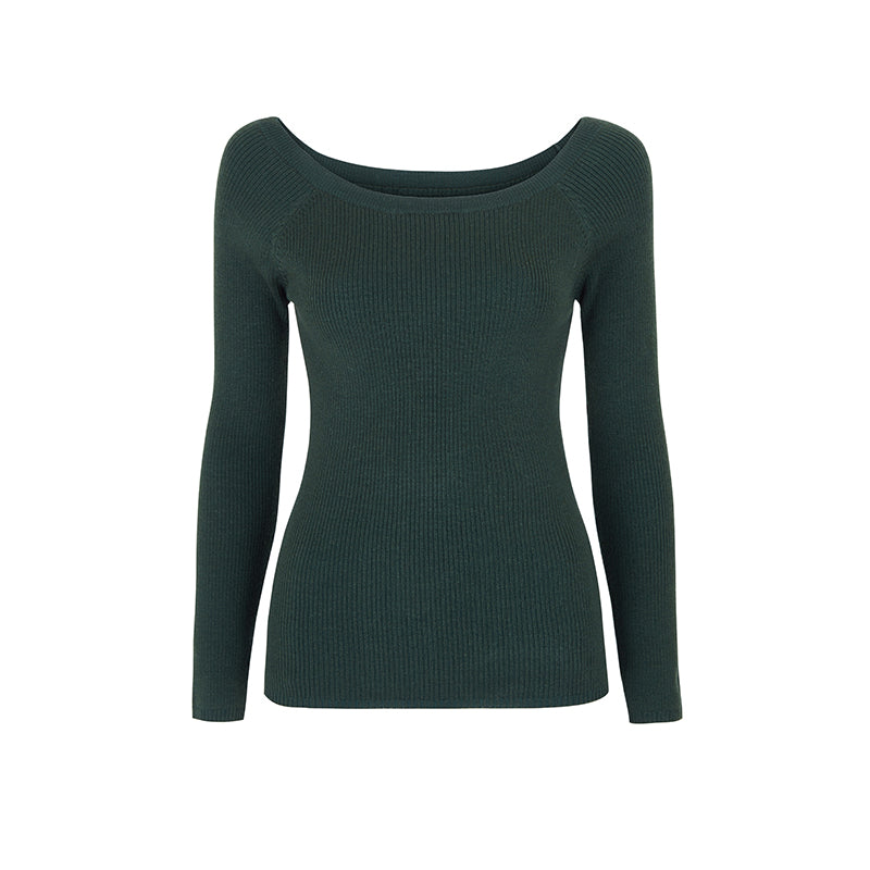 Classical slim knit for young ladies