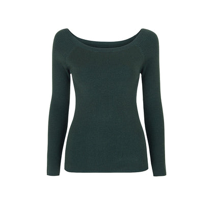 Classical slim knit for young ladies